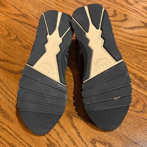 VOILE BLANCHE JULIA FUR SNEAKER BLACK SUEDE size 38 - Picture 9 of 14